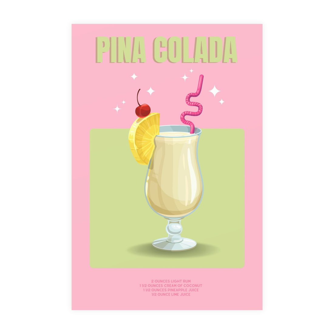 Pina Colada Poster