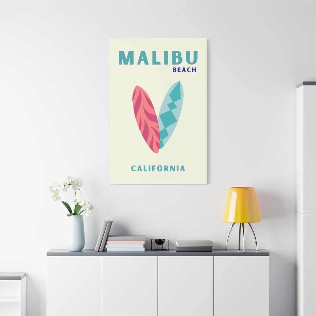 Malibu USA No4 Leinwandbild