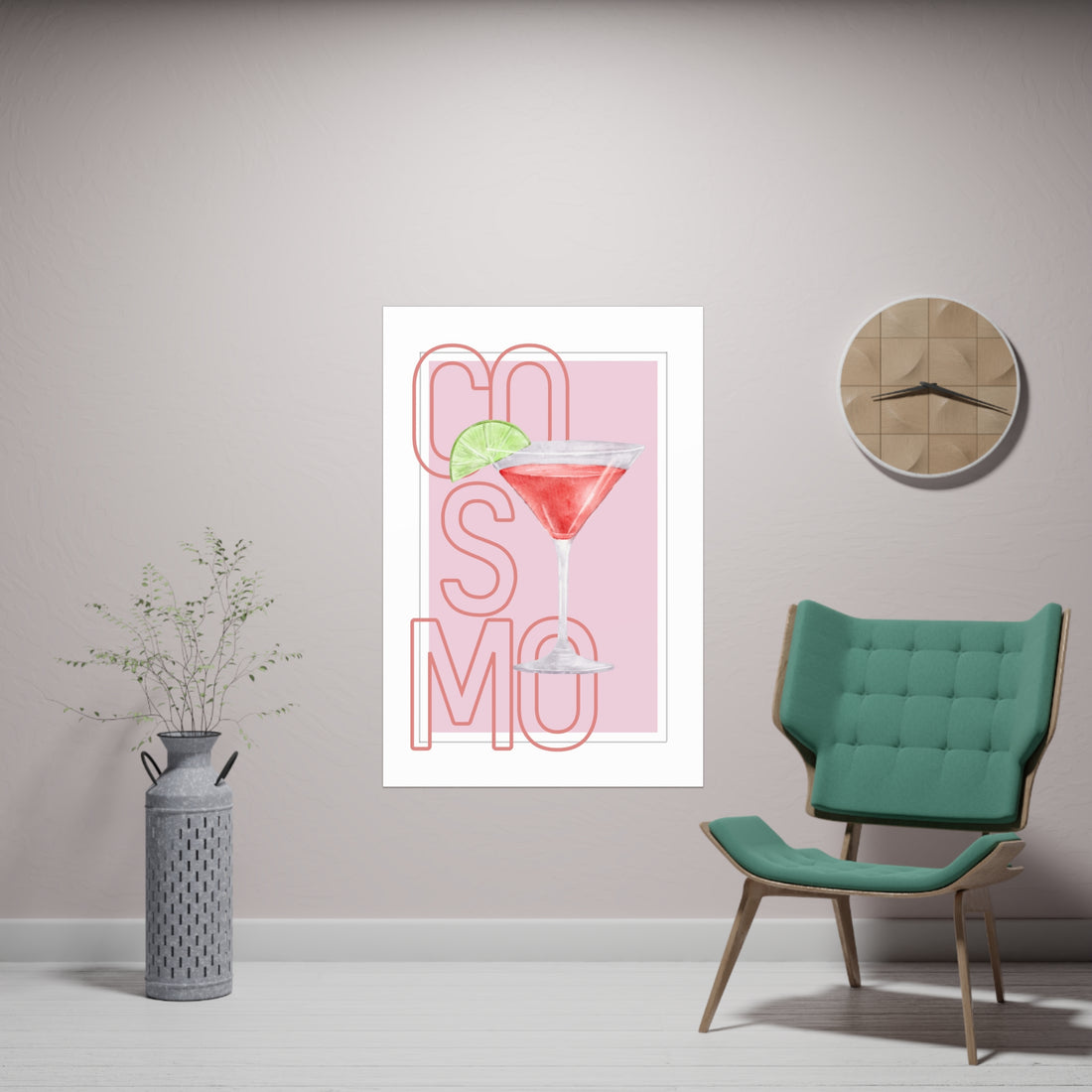 Cosmo Retro Poster