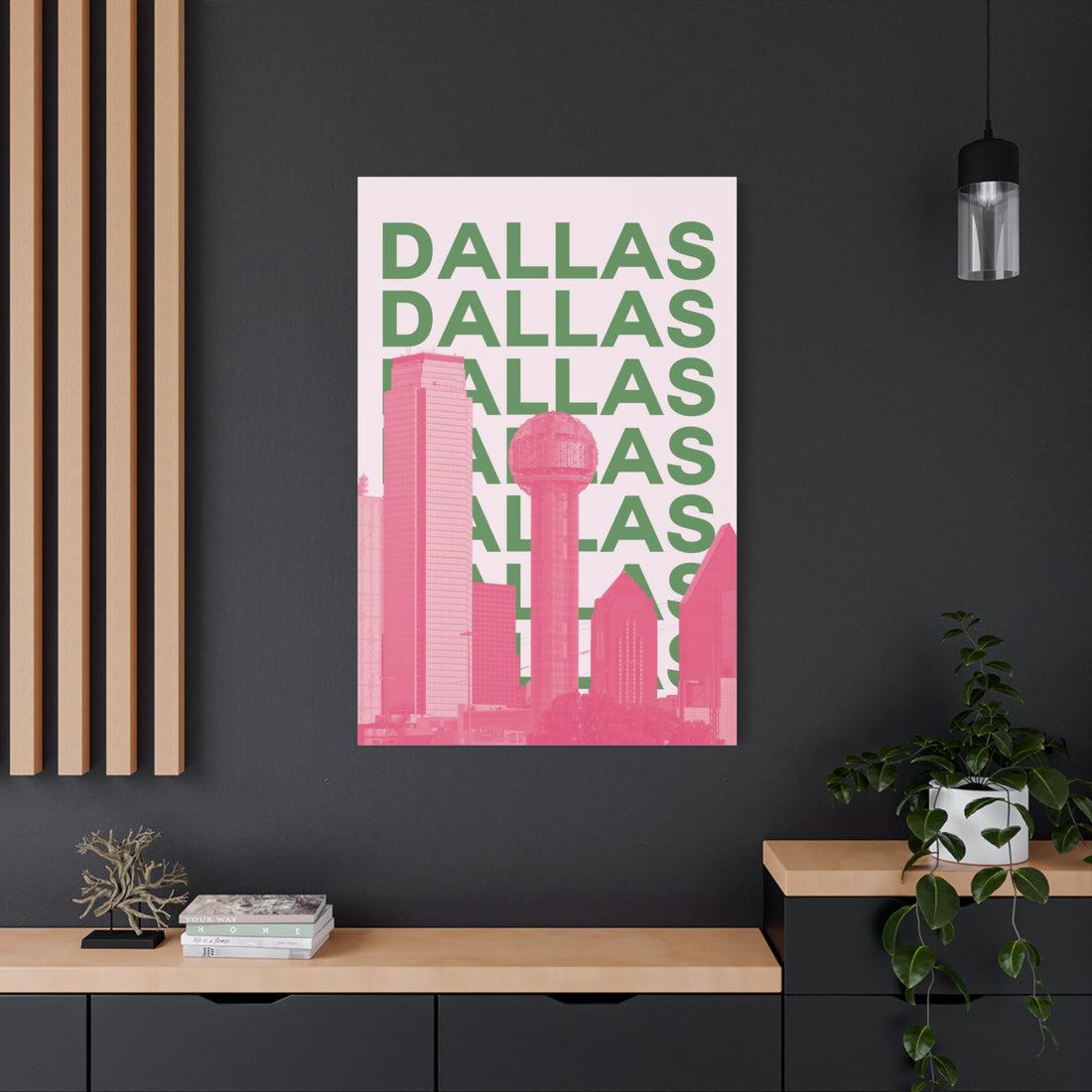 Dallas No2 Leinwandbild