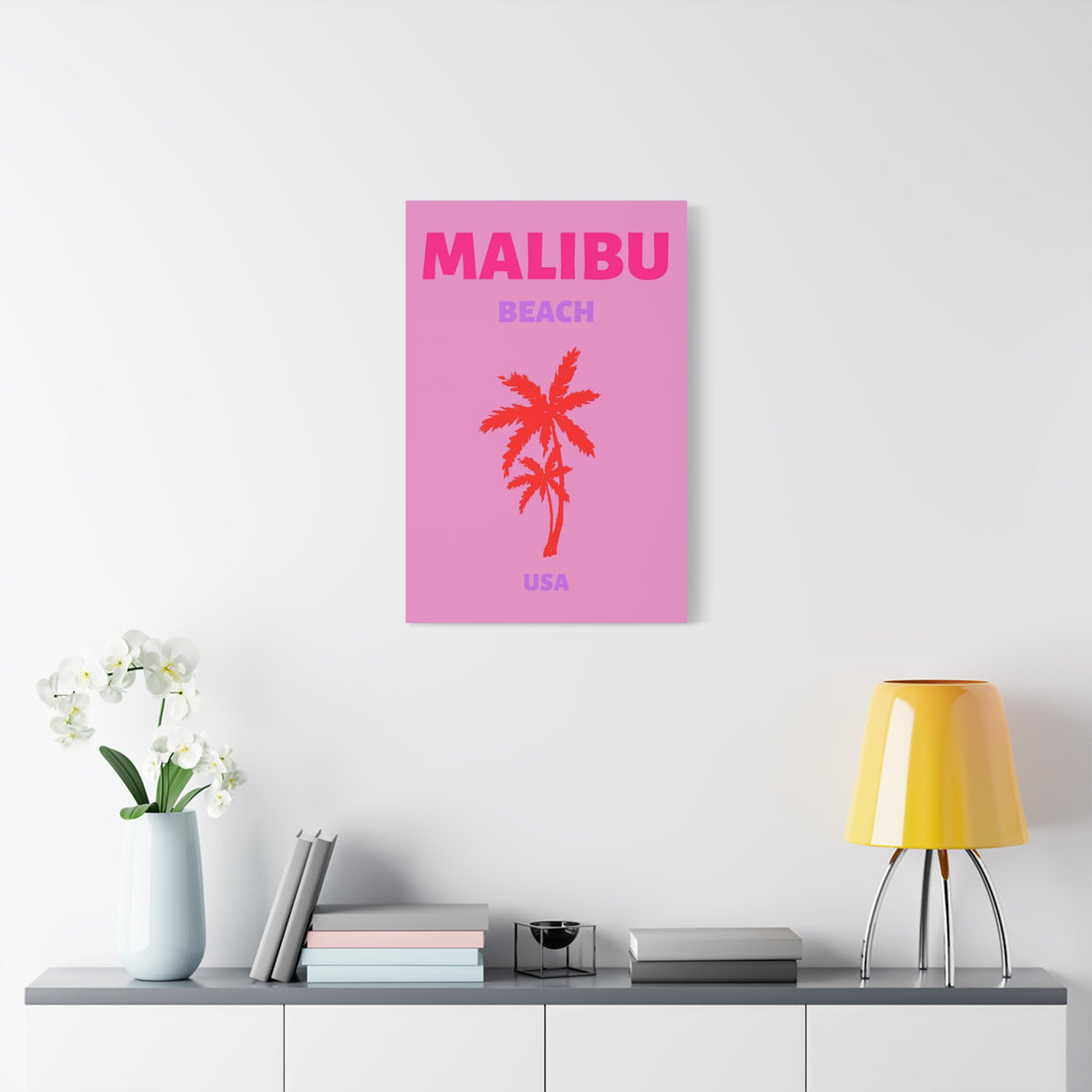 Malibu USA No2 Leinwandbild