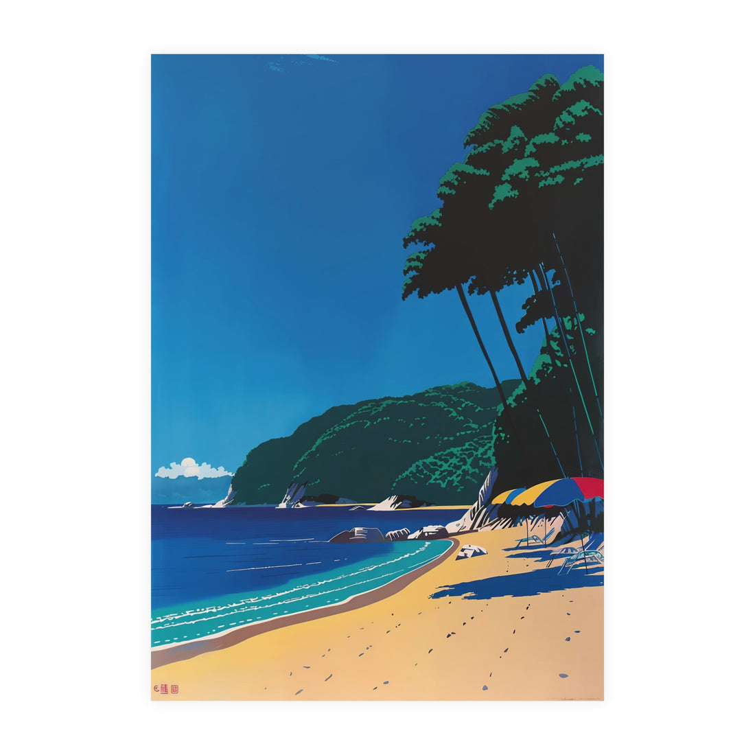 Dreamy Beach Poster