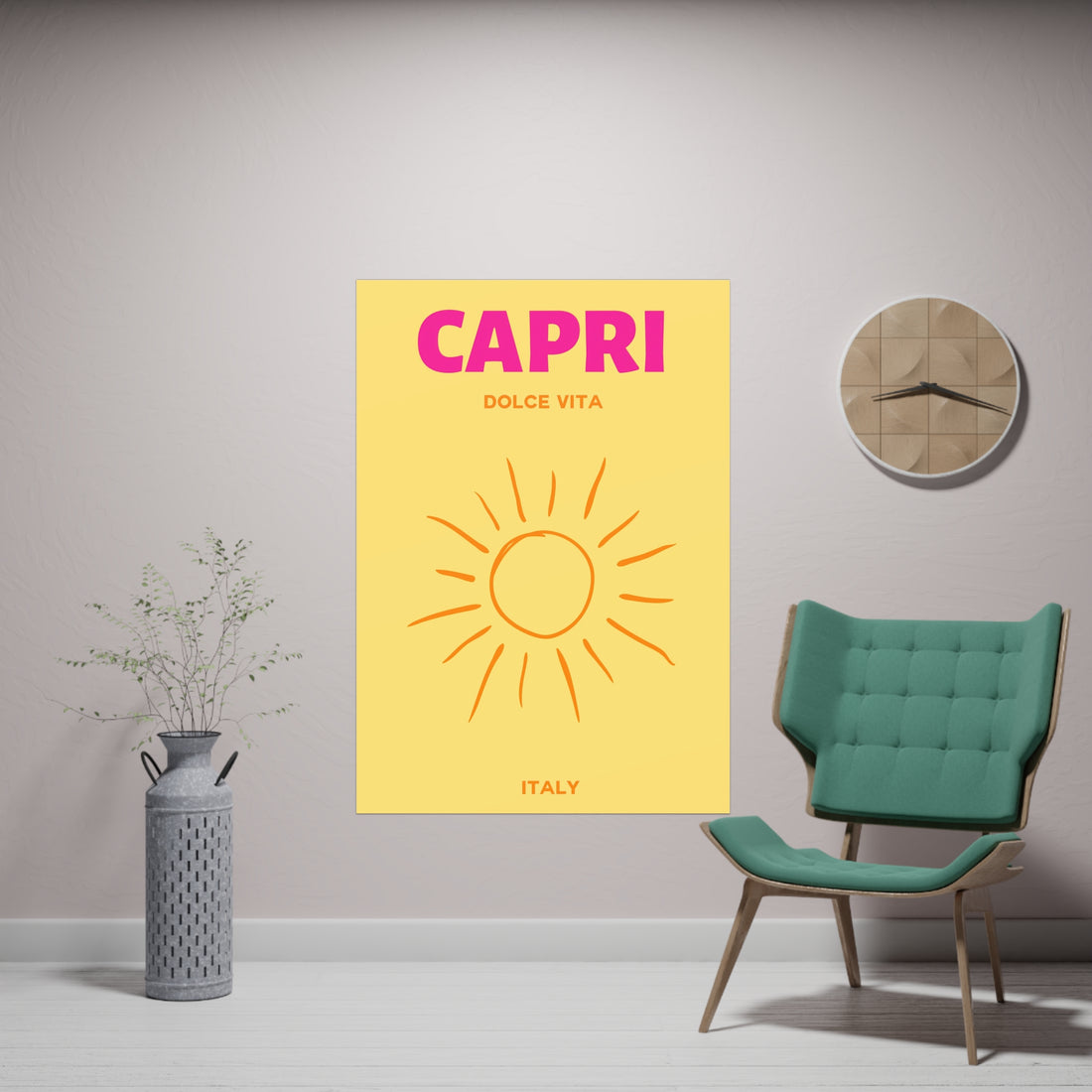 Capri Italy No3 Poster