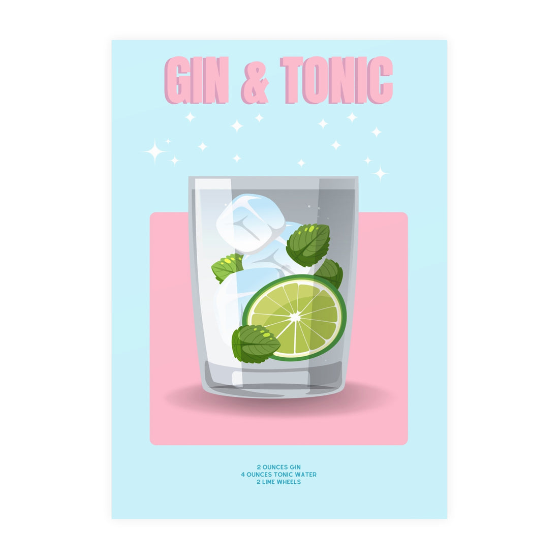 Gin Tonic Poster