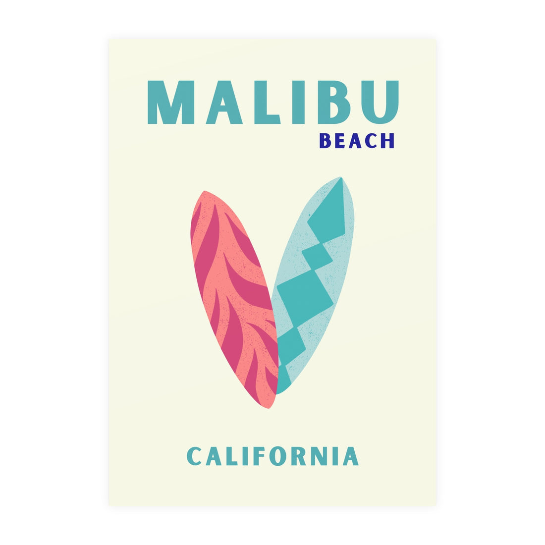 Malibu USA No4 Poster