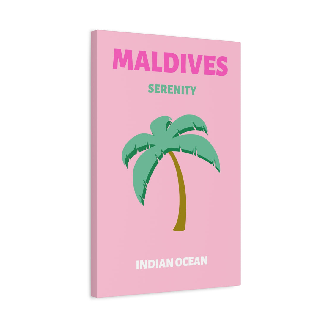 Maldives Indian Ocean Leinwandbild