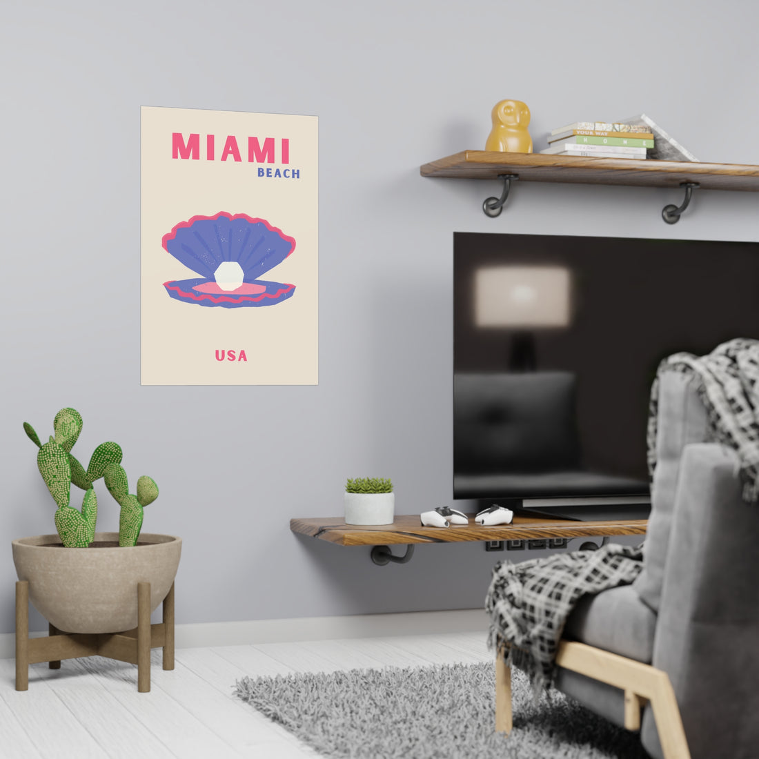 Miami Beach No3 Poster