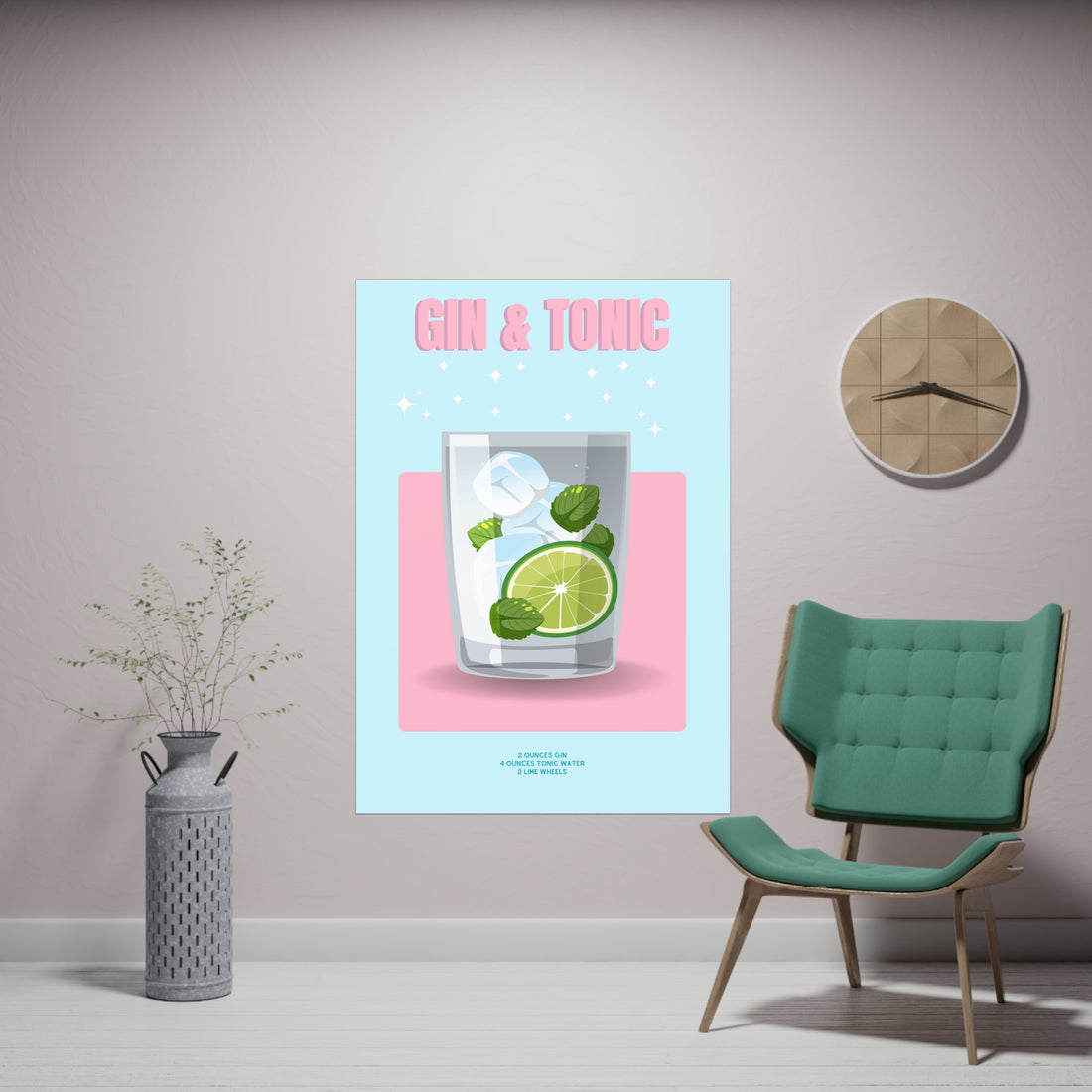 Gin Tonic Poster