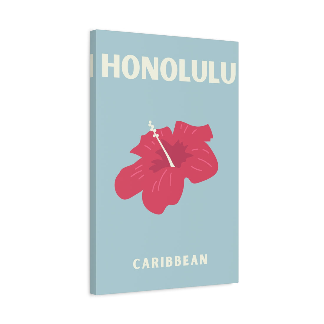 Honolulu Caribbean Leinwandbild