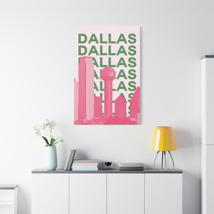 Dallas No2 Leinwandbild