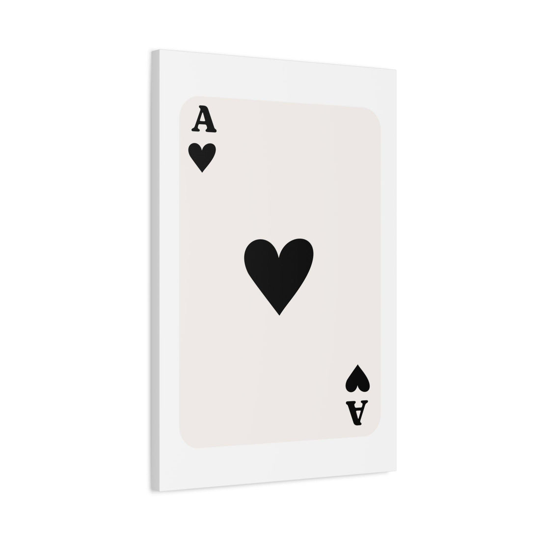 Ace of Hearts Leinwandbild