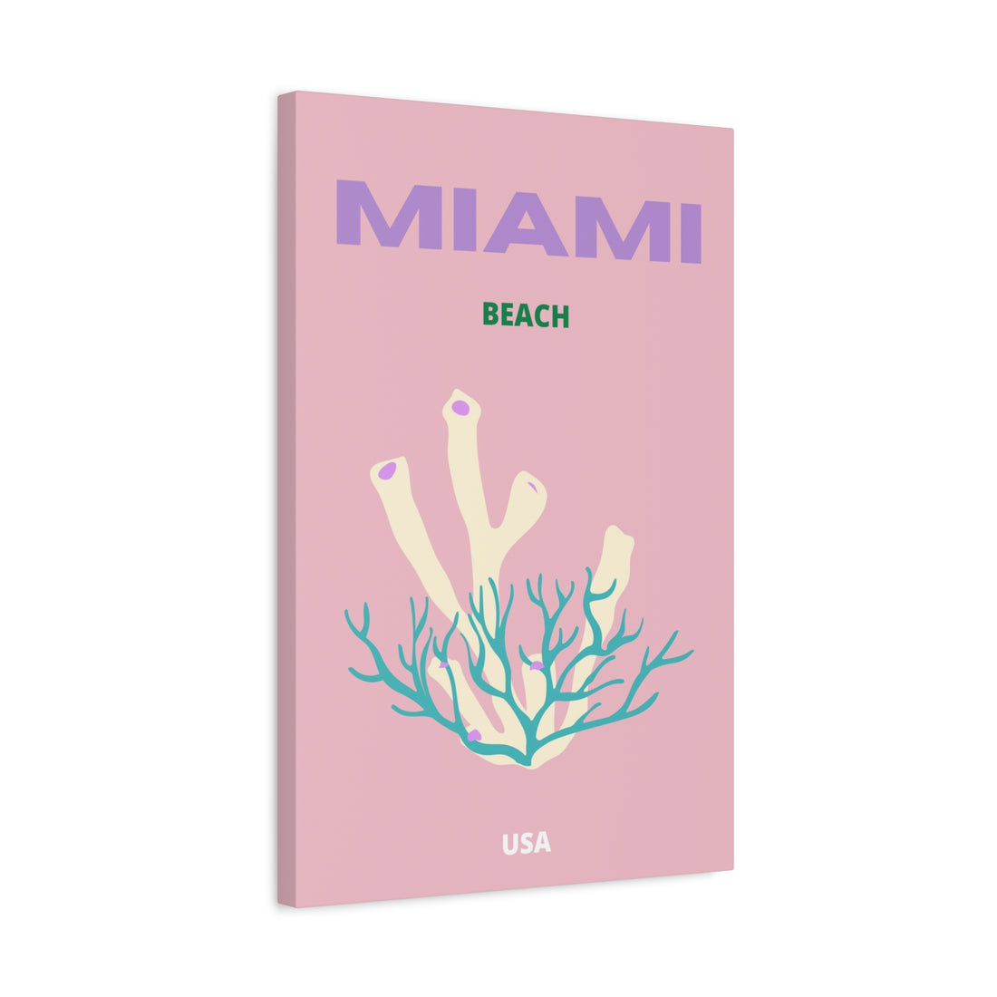 Miami Beach Leinwandbild