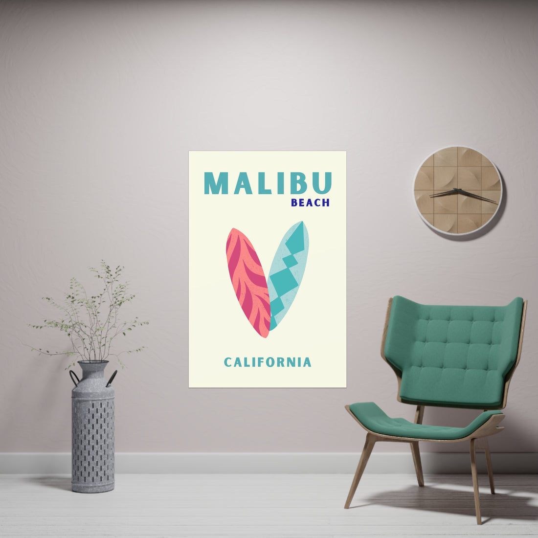 Malibu USA No4 Poster