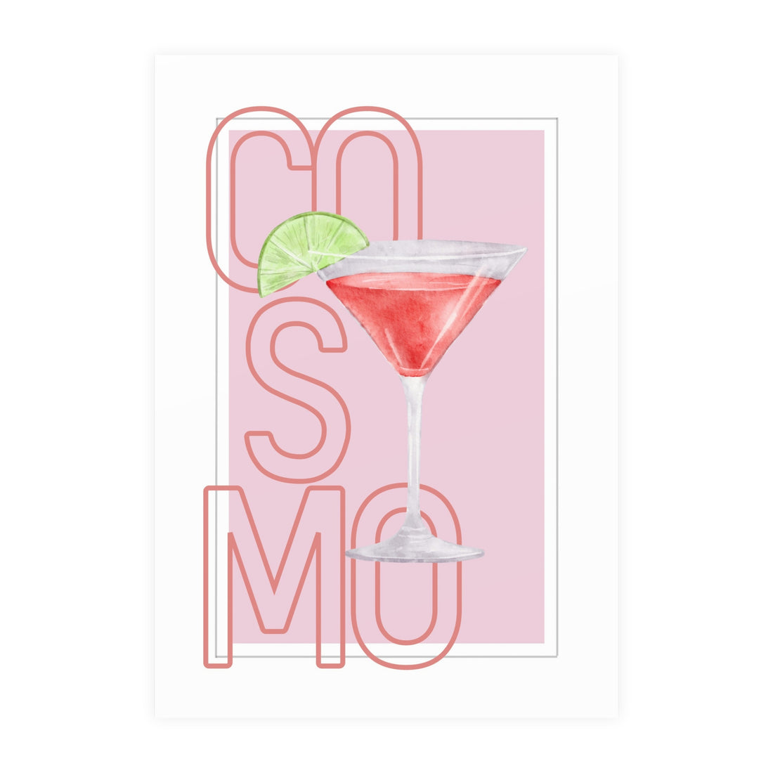 Cosmo Retro Poster