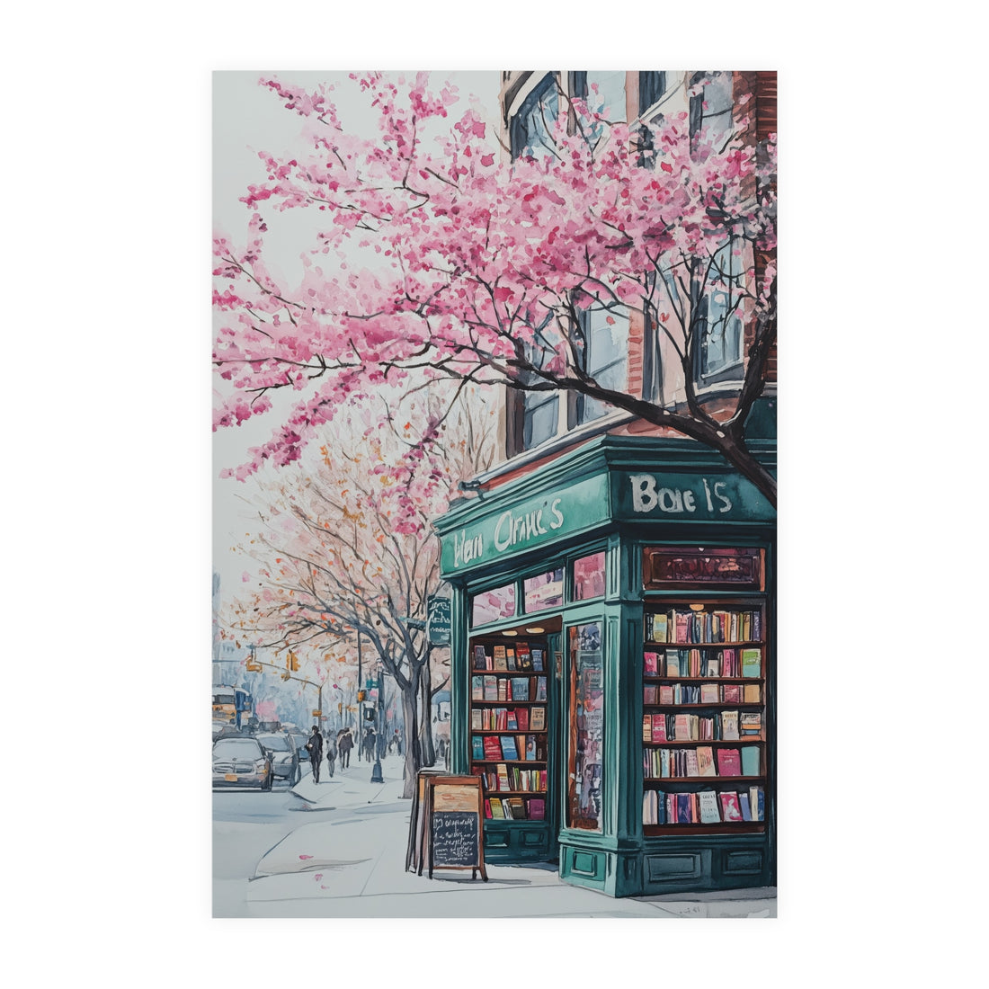 NY Bookstore No2 Poster