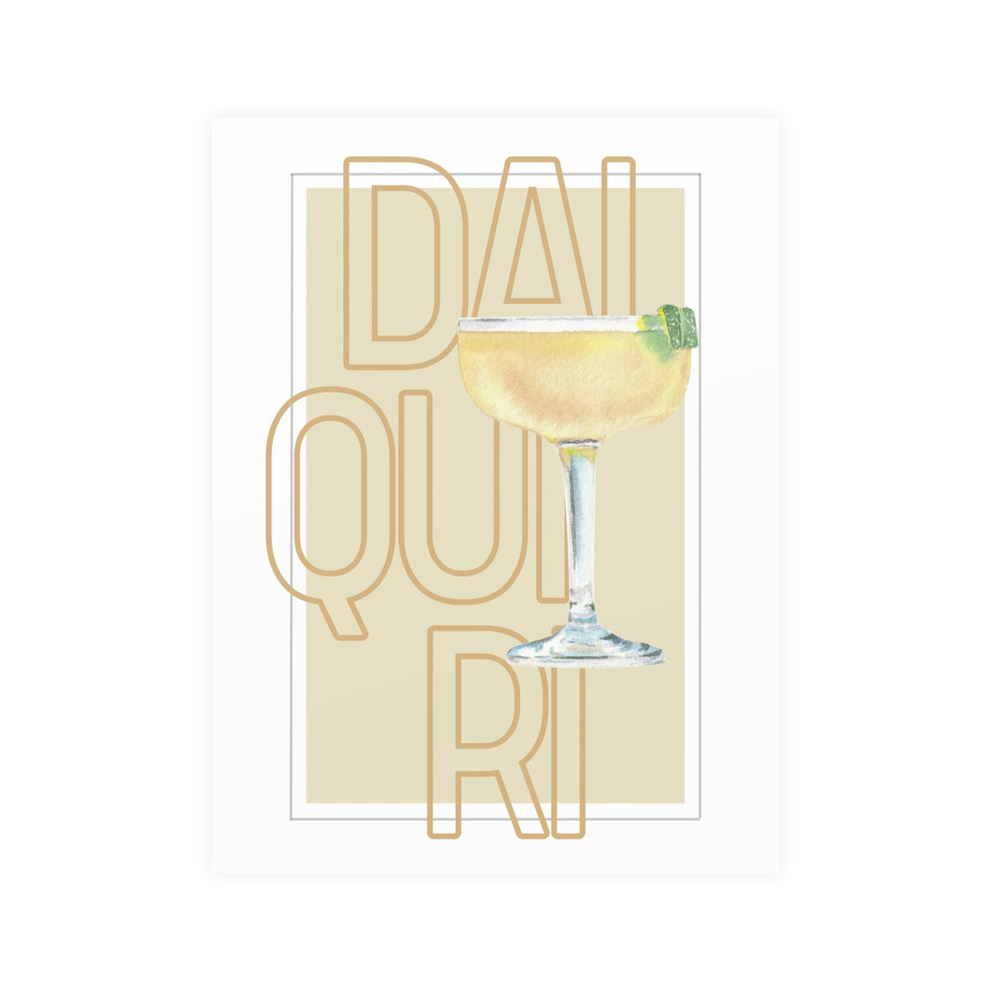 Daiquiri Poster