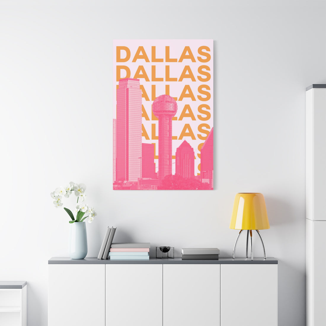 Dallas Leinwandbild