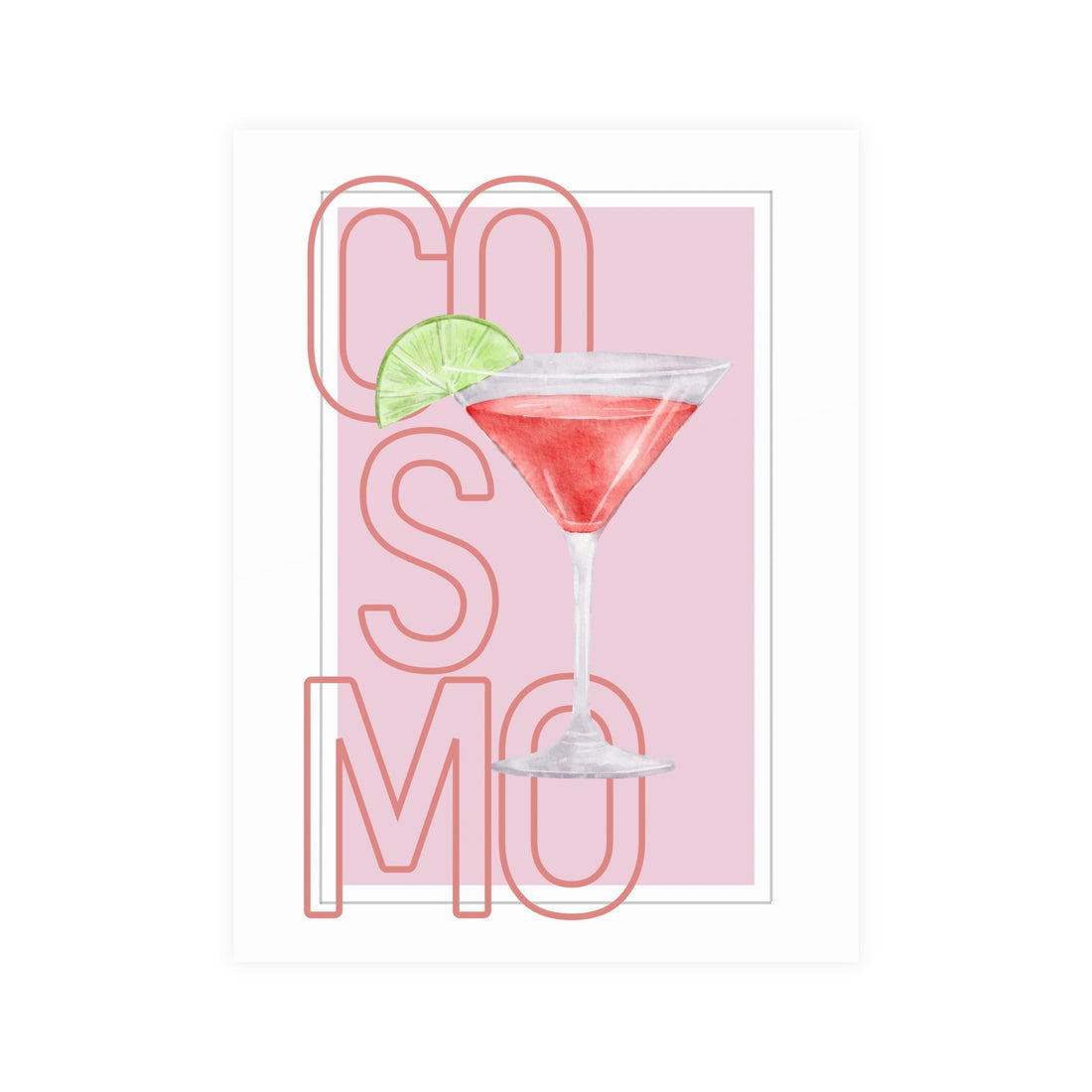 Cosmo Retro Poster