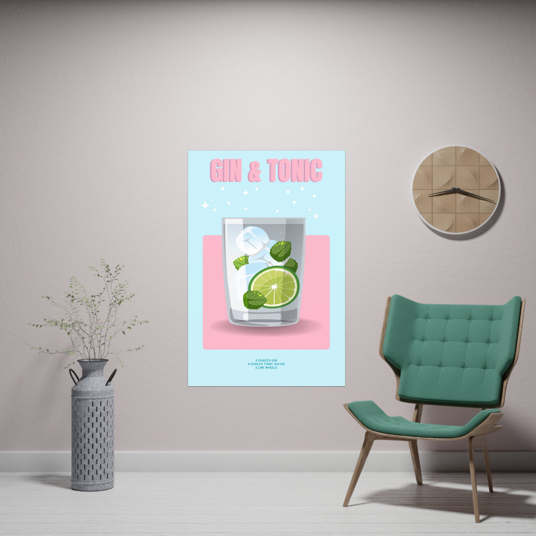 Gin Tonic Poster