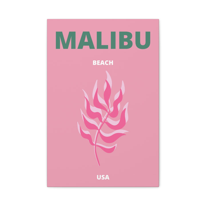 Malibu USA Leinwandbild