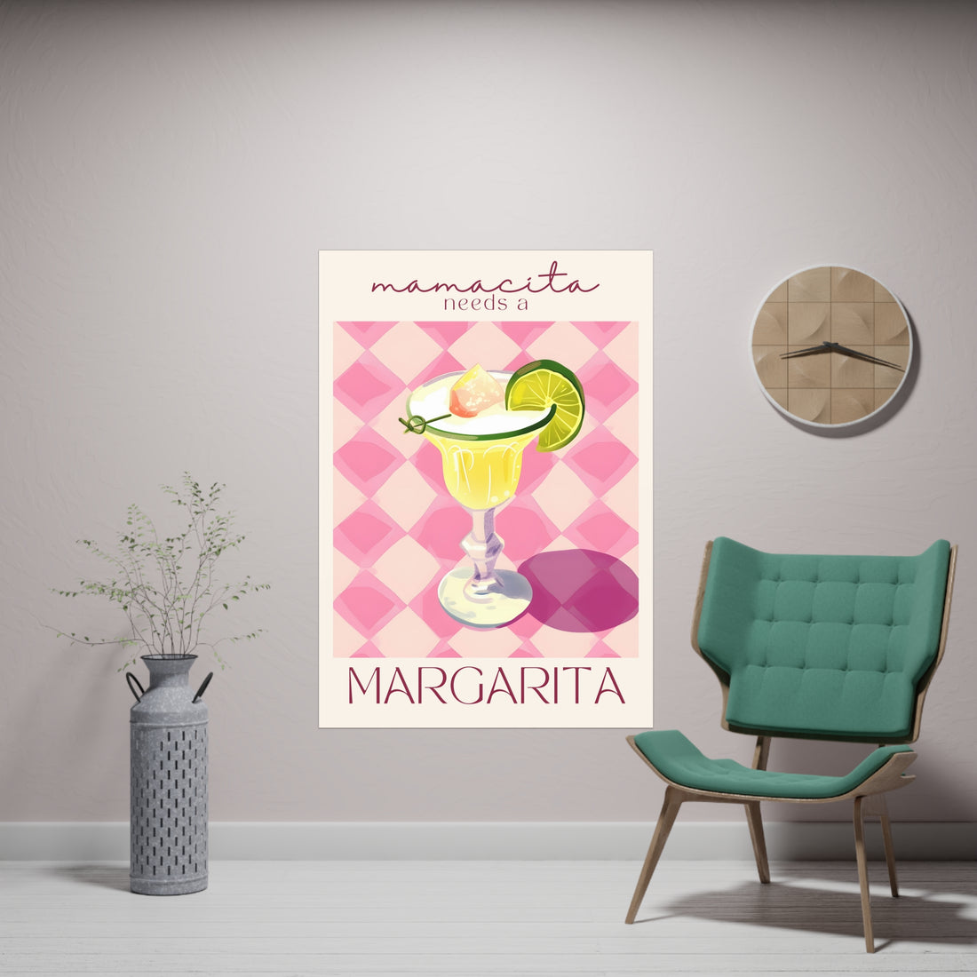 Mamacita Margarita Poster