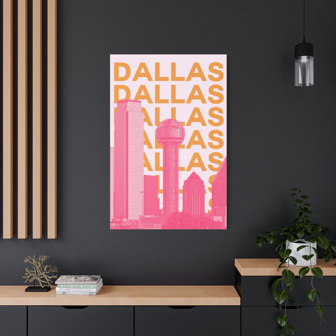 Dallas Leinwandbild