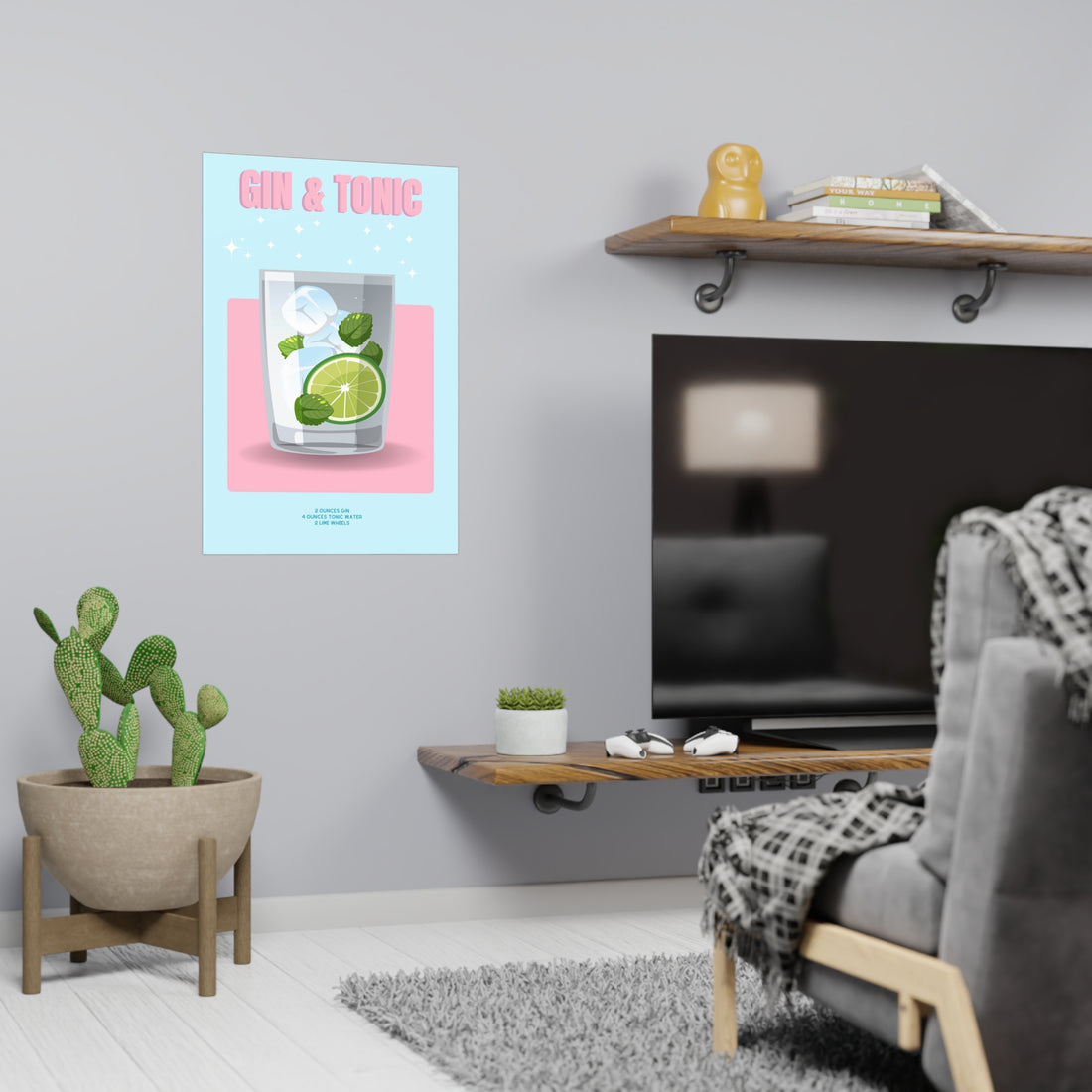 Gin Tonic Poster