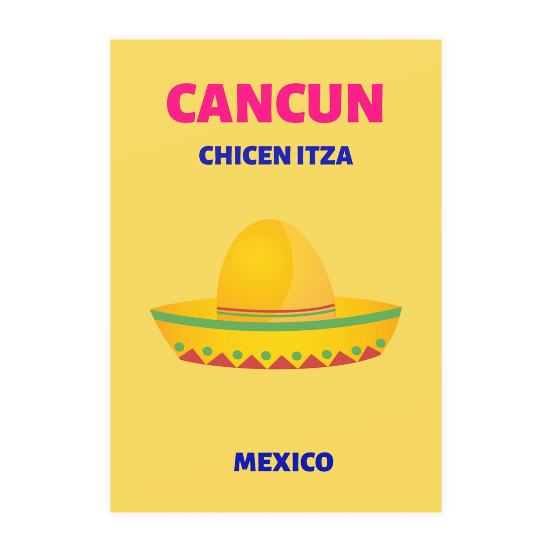 Cancun Mexico Poster