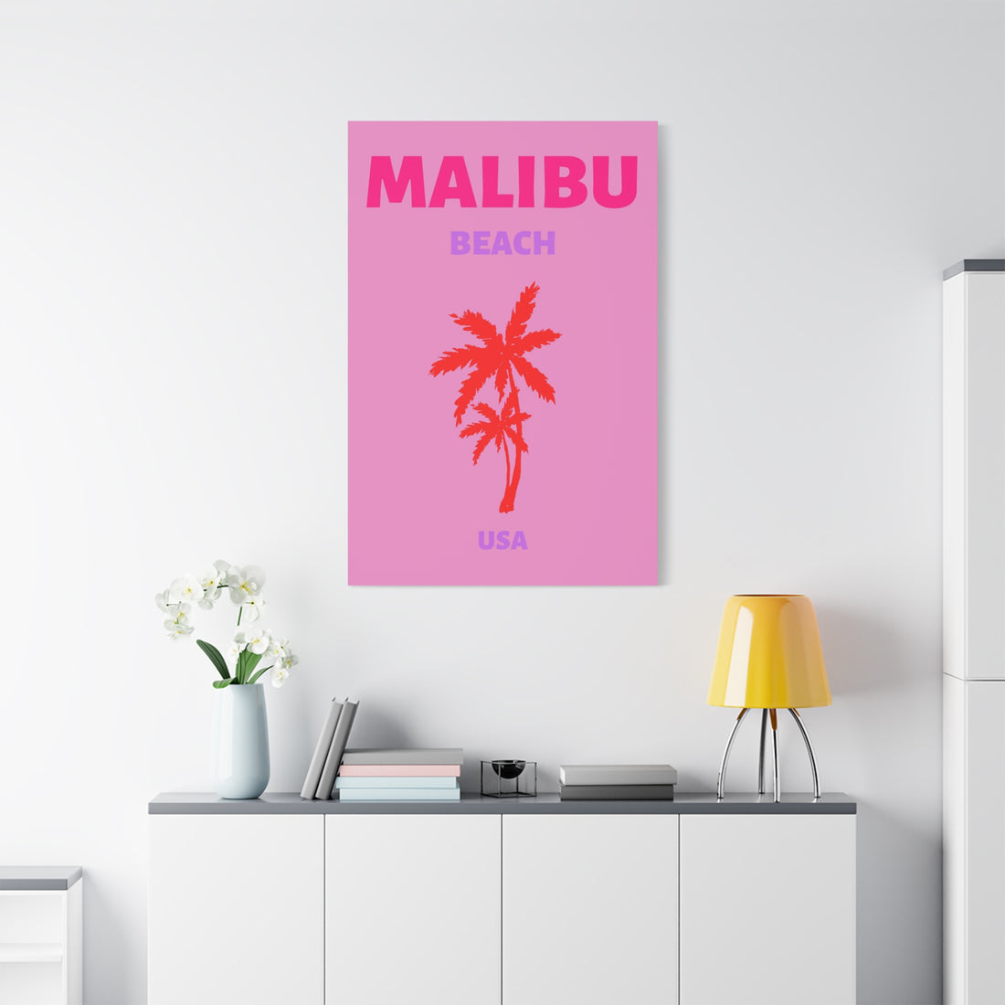 Malibu USA No3 Leinwandbild