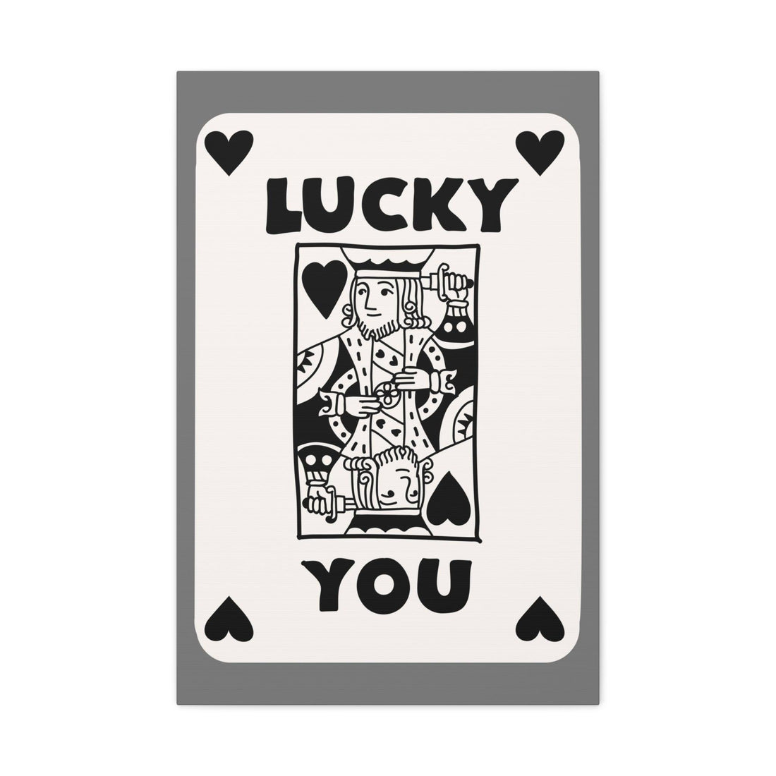 Lucky You Leinwandbild