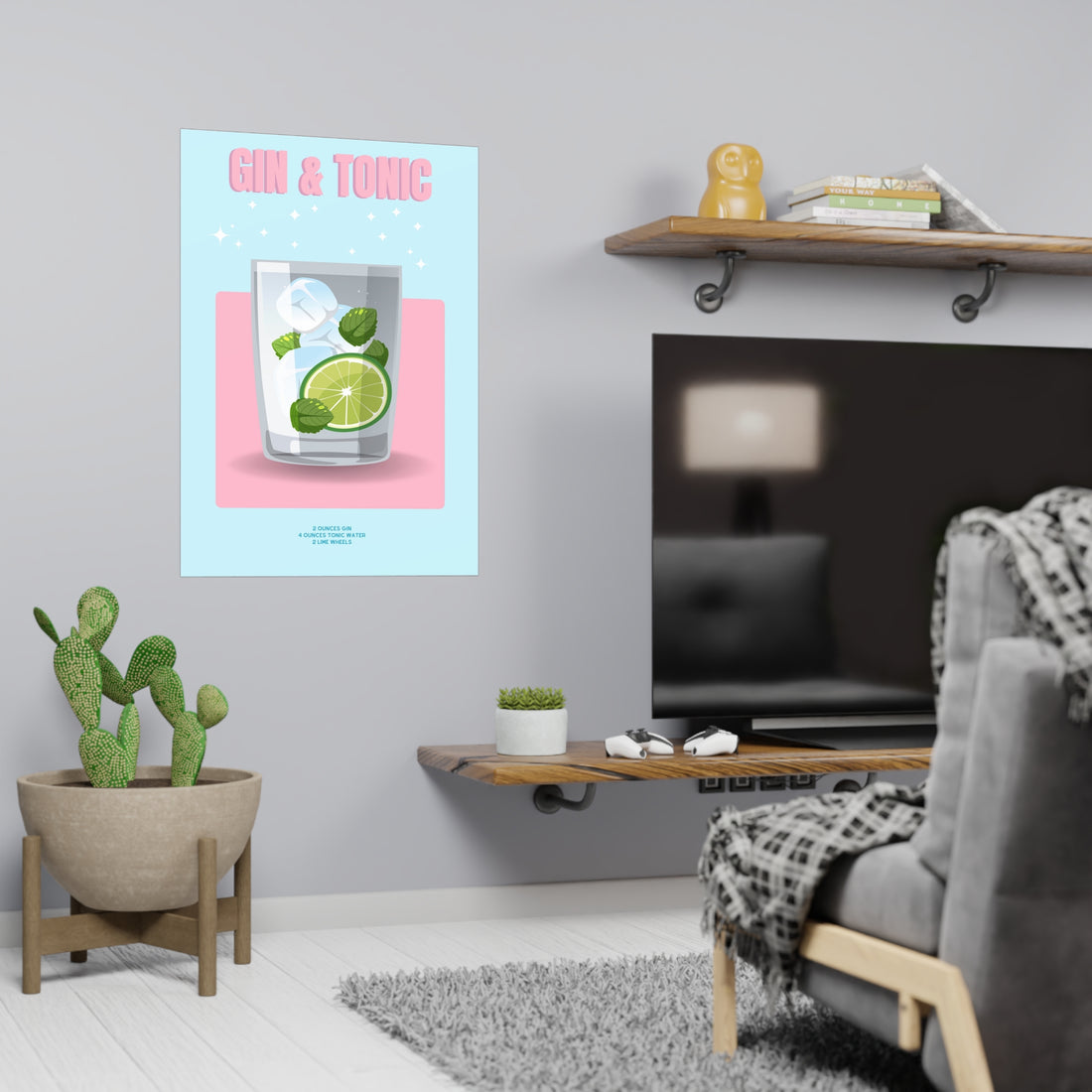 Gin Tonic Poster