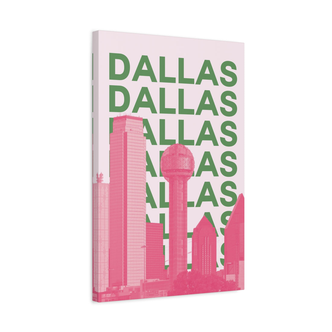 Dallas No2 Leinwandbild