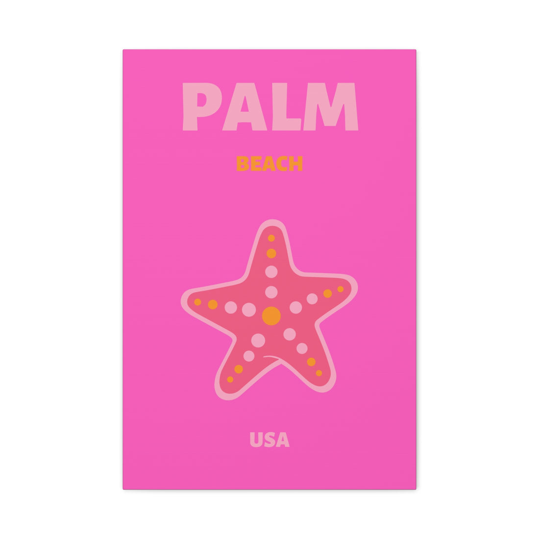 Palm Beach USA No3 Leinwandbild