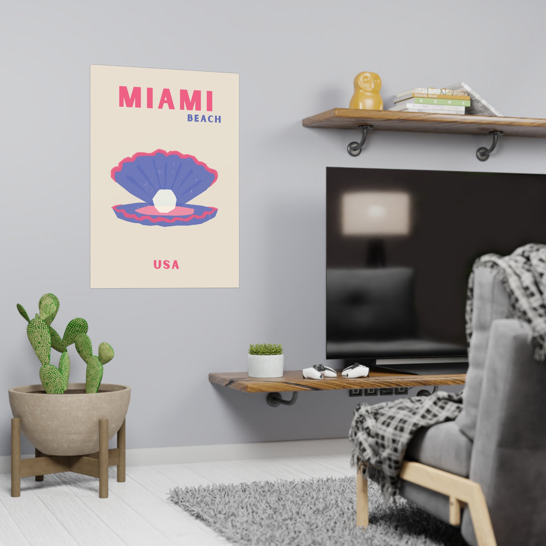 Miami Beach No3 Poster