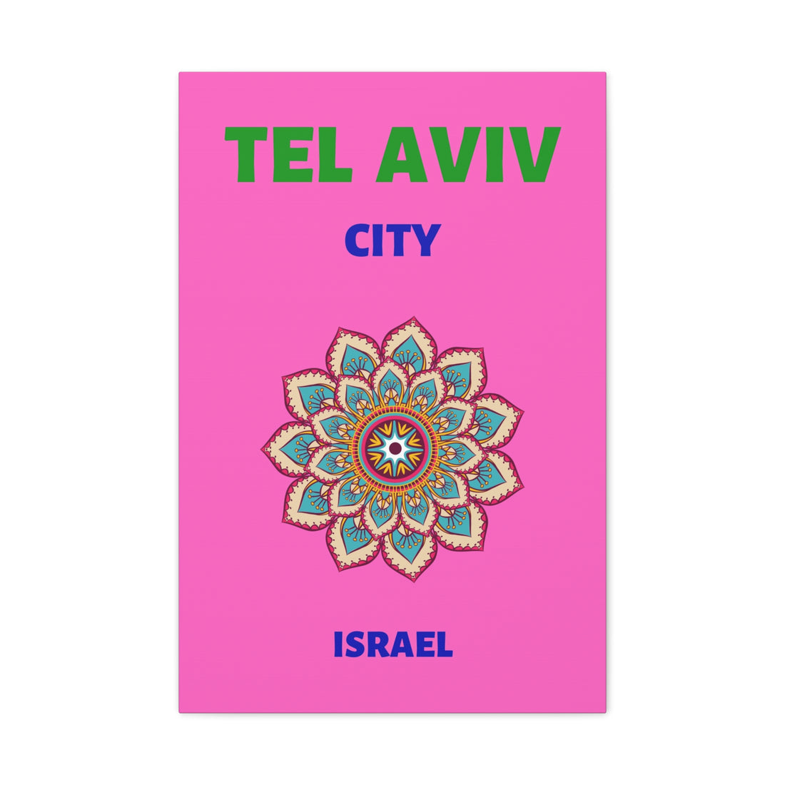 Tel Aviv Leinwandbild